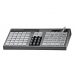 POS клавиатура АТОЛ KB-76-KU (rev.2) черная c ридером магнитных карт на 1-3 дорожки