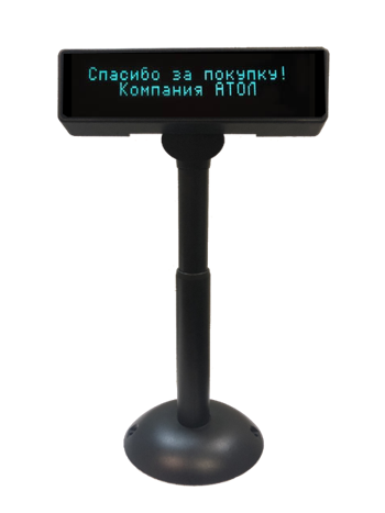 Дисплей покупателя АТОЛ PD-2800 MINI (USB, черный)