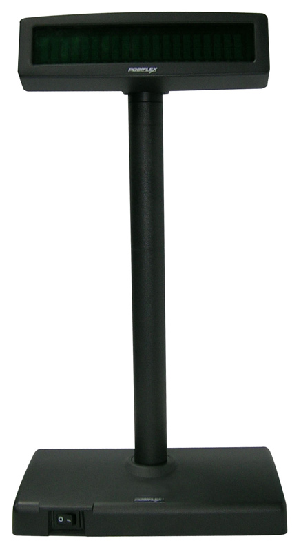 Дисплей покупателя Posiflex PD-2600R-B (RS-232, черный, голубой светофильтр, с БП)