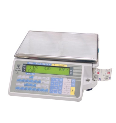 Весы с печатью этикеток DIGI SM-300