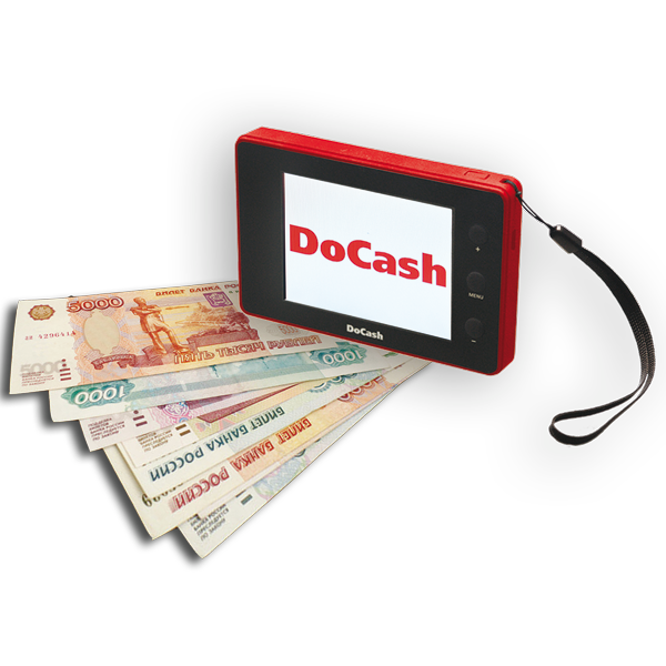Портативный инфракрасный детектор банкнот DoCash Micro
